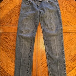 PAZZO Women's Skinny Jeans in Classic Blue